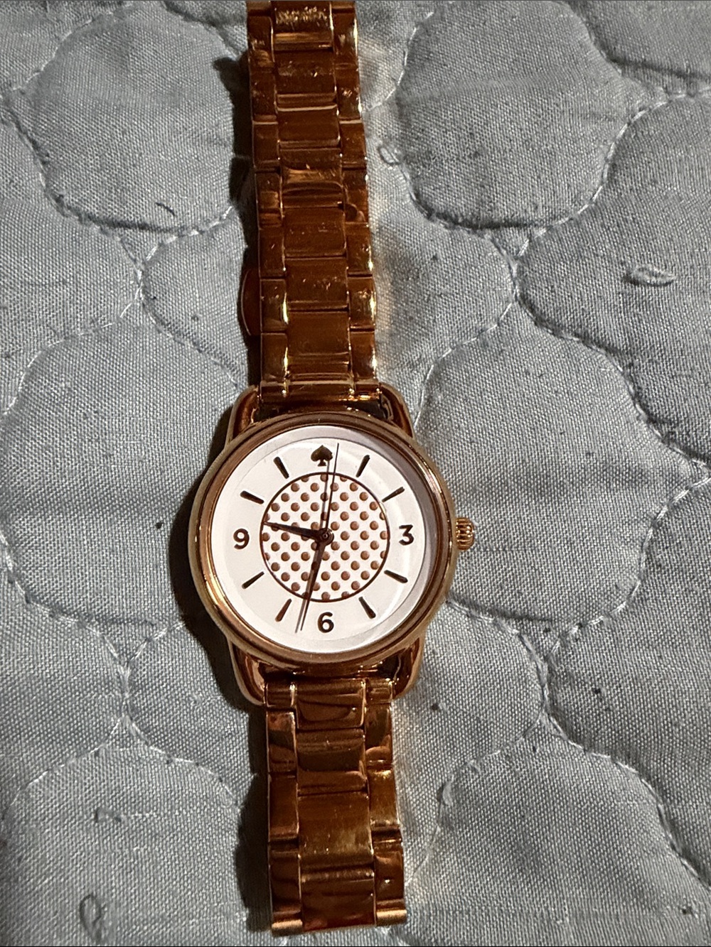 Women’s Kate Spade Rose Gold-Tone Stainless Steel Bracelet Watch